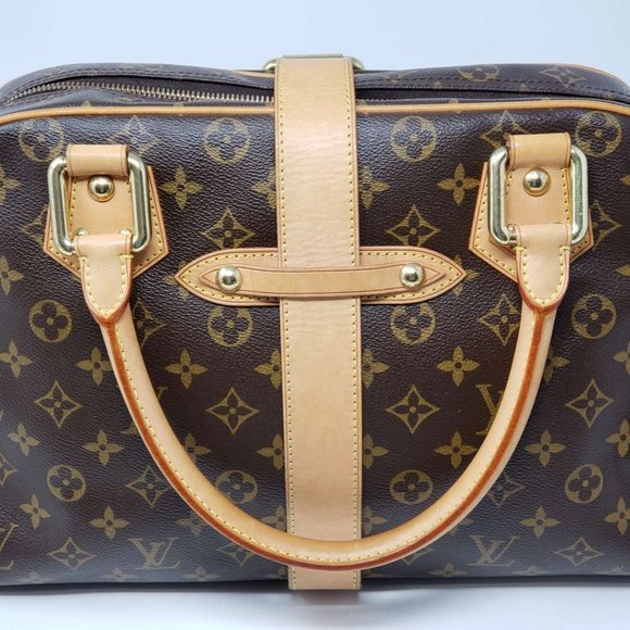 Auth Louis Vuitton Monogram Manhattan GM Hand Bag - Picture 5 of 14